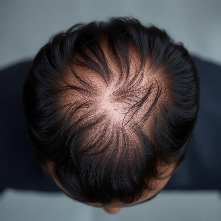 Hair Fall — 90 Days after