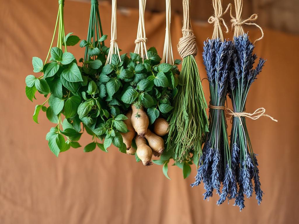 Drying Herbs